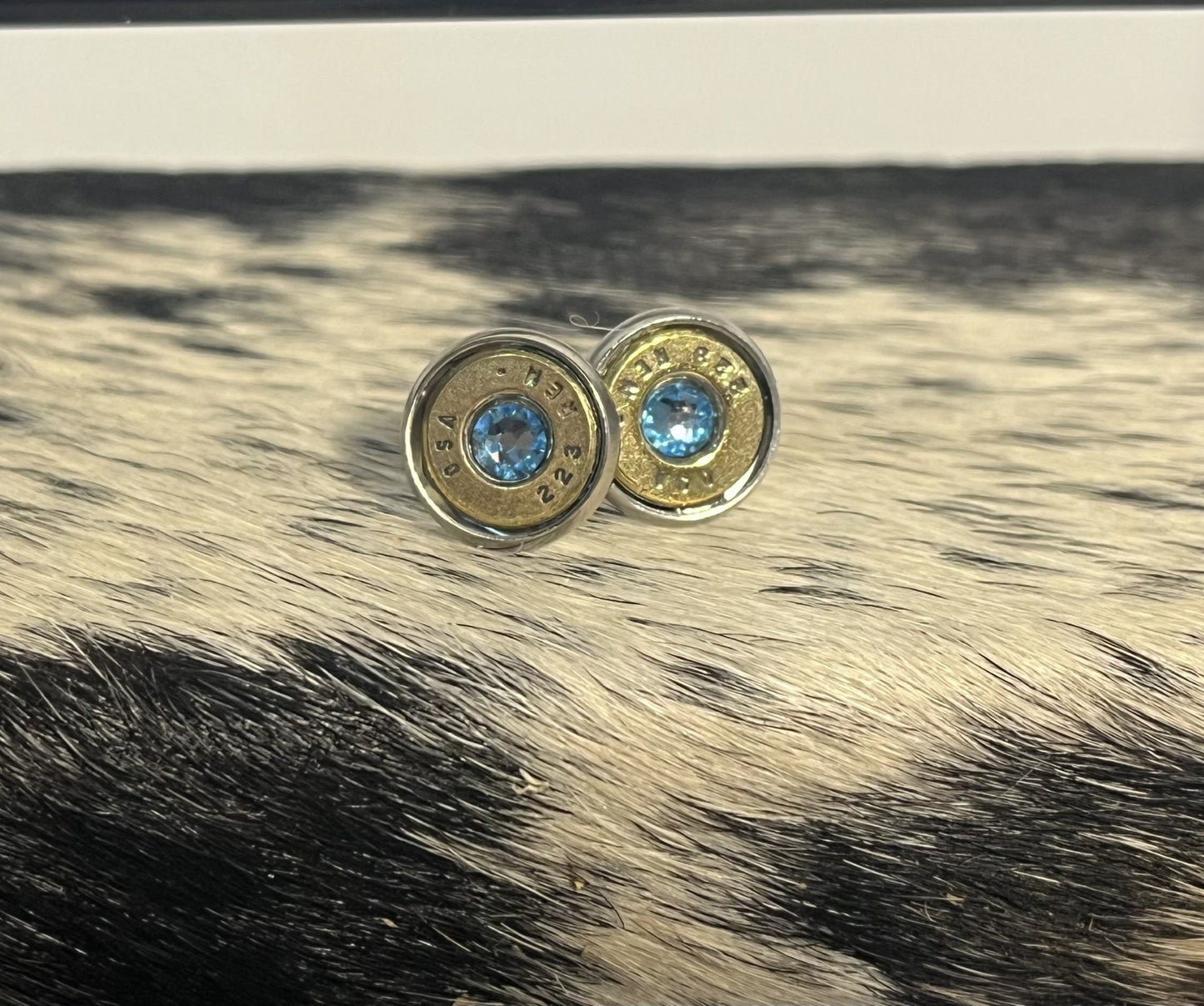 Medium Swarovski Bullet Studs