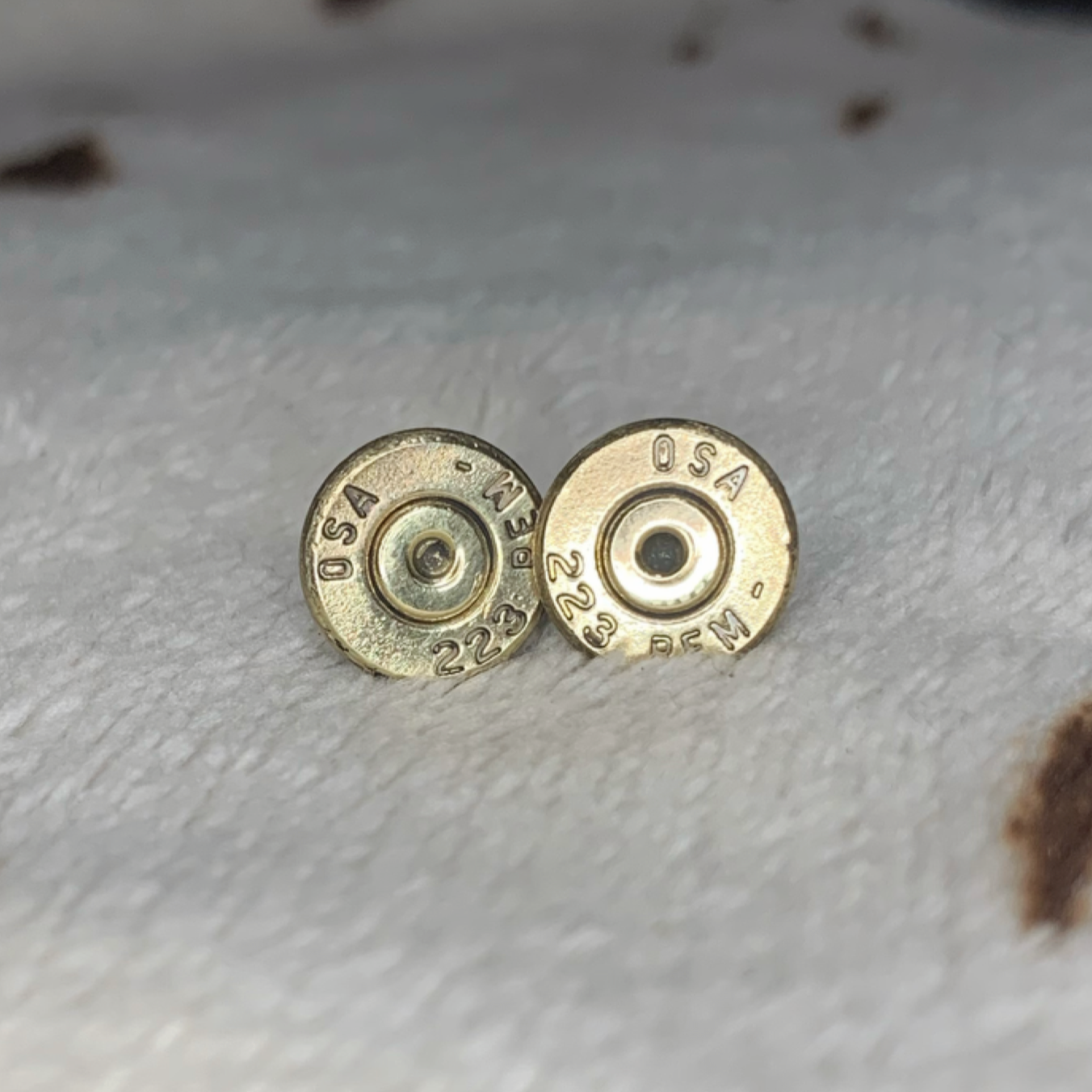 Small Plain Bullet Studs
