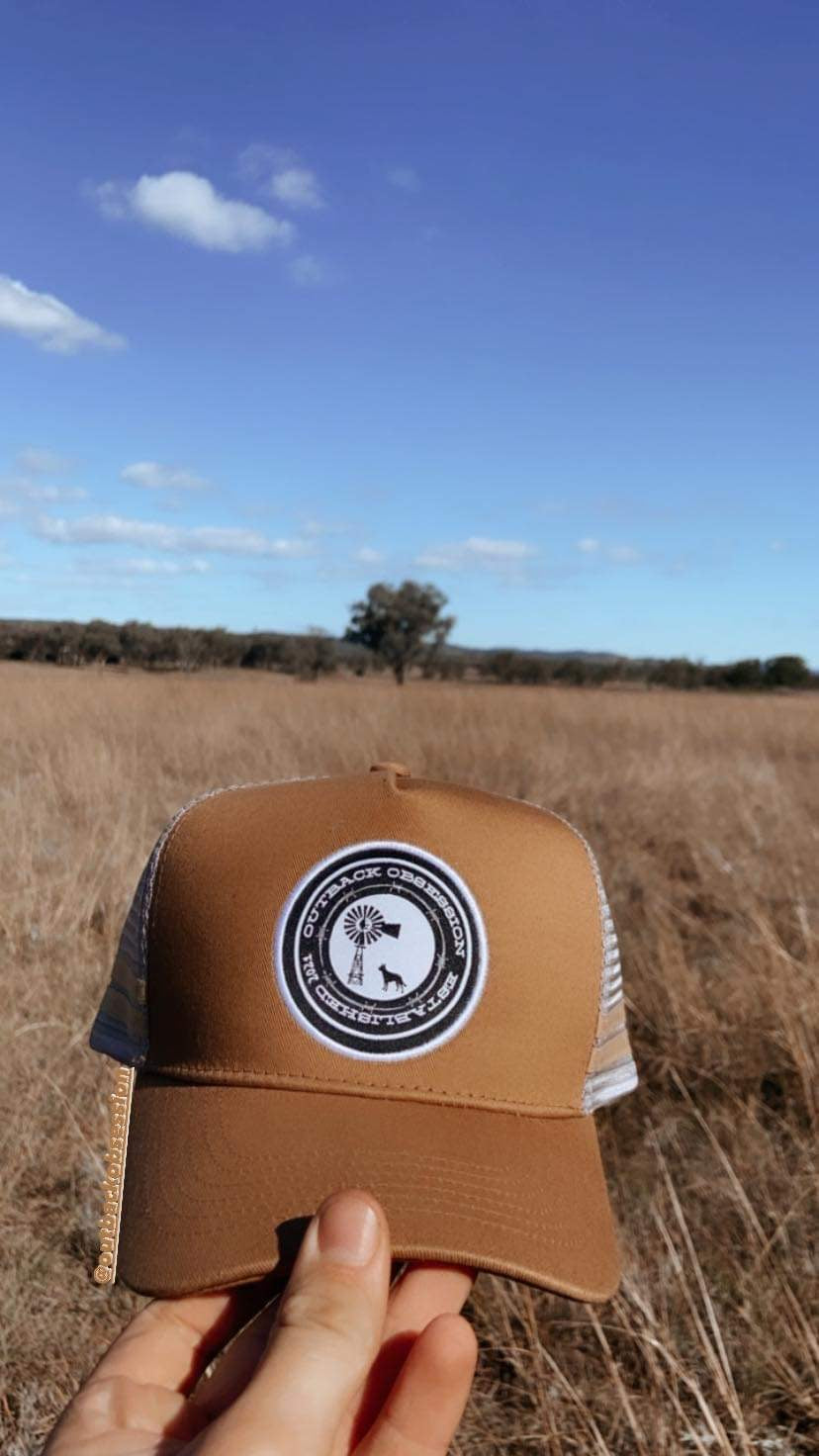 Tan Trucker Caps