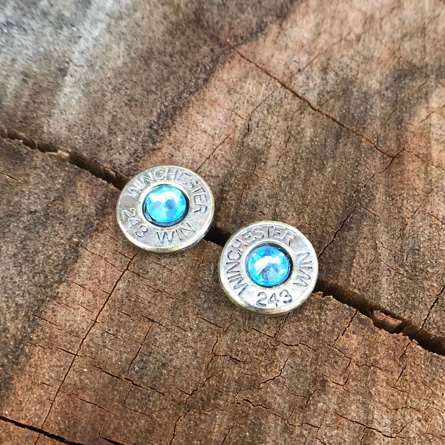 Small Swarovski Bullet Studs