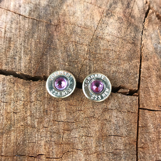 Small Swarovski Bullet Studs
