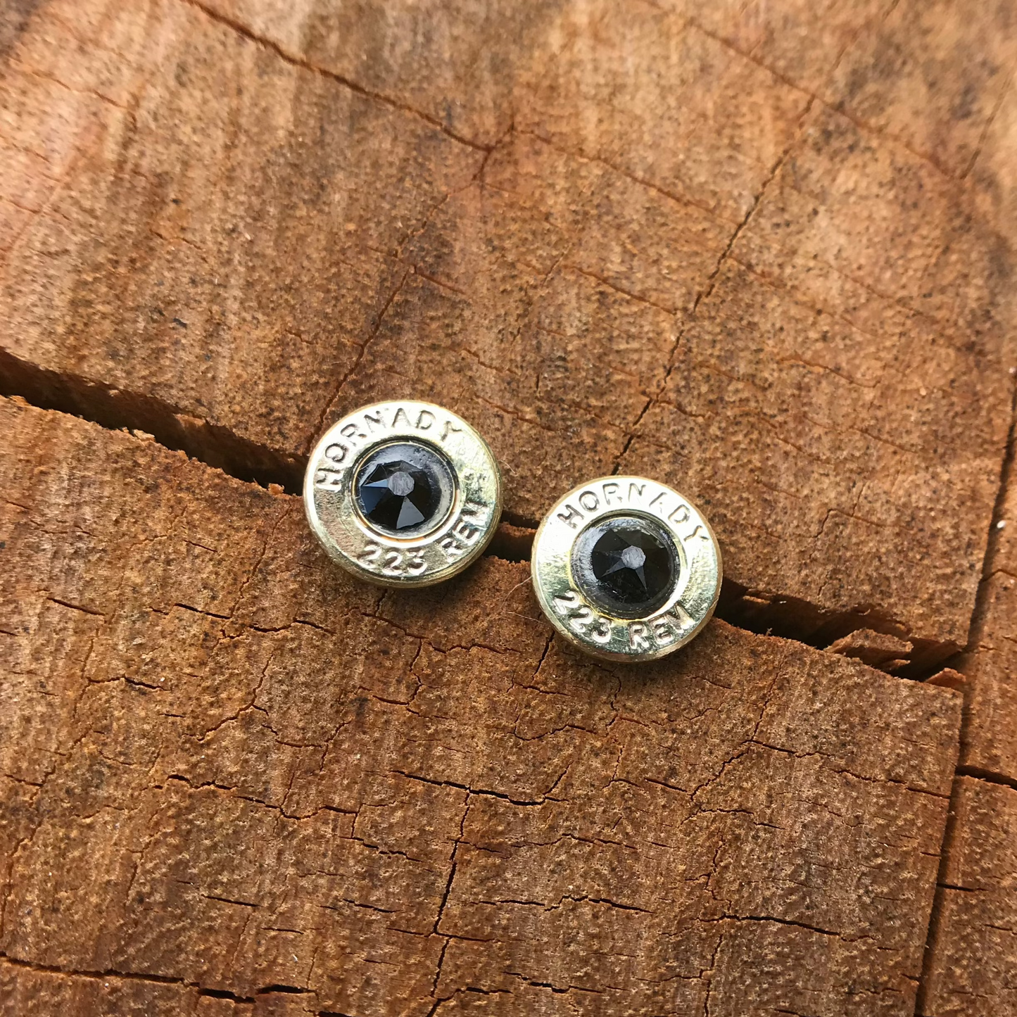 Small Swarovski Bullet Studs
