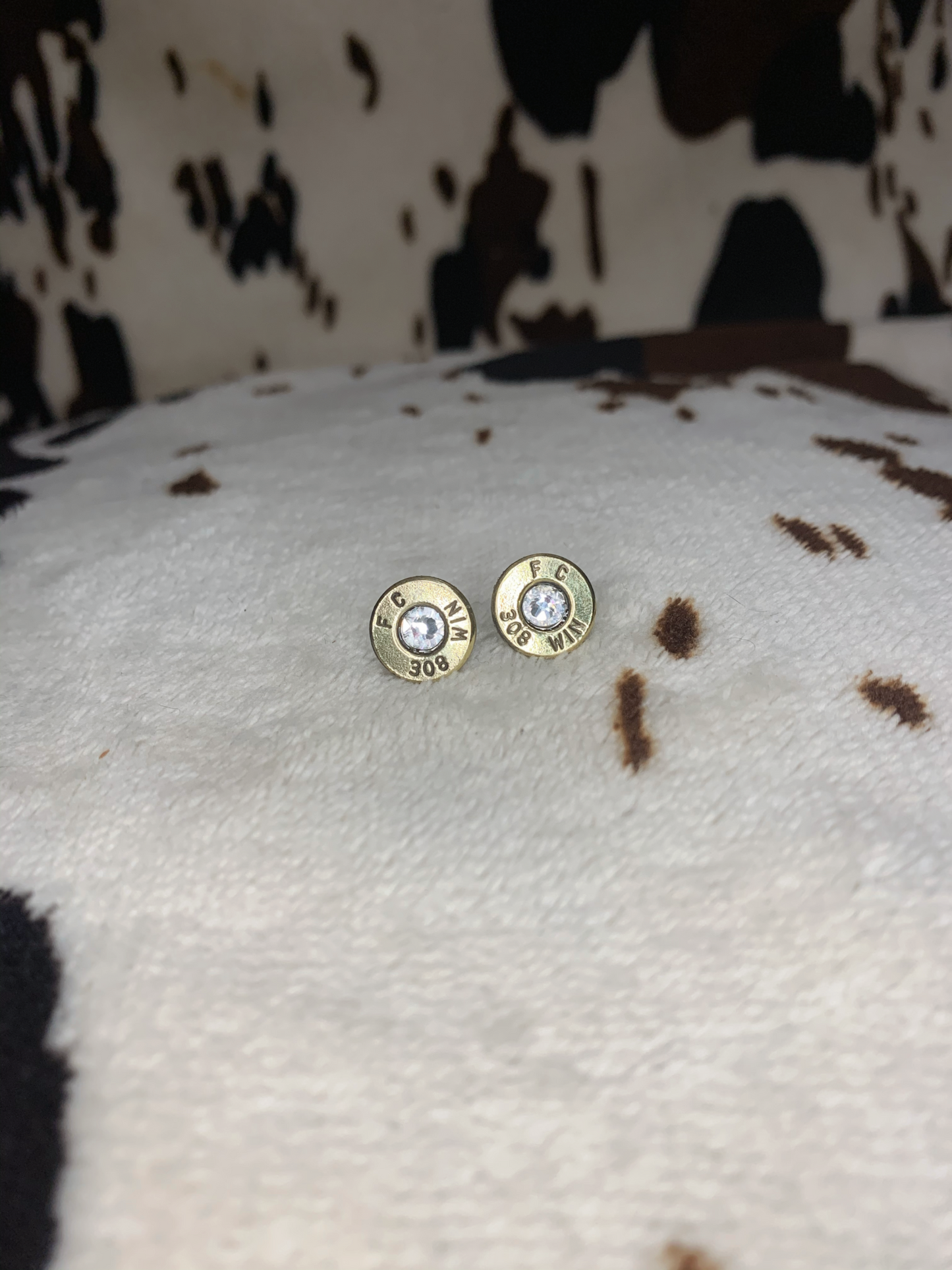 Medium Swarovski Bullet Studs