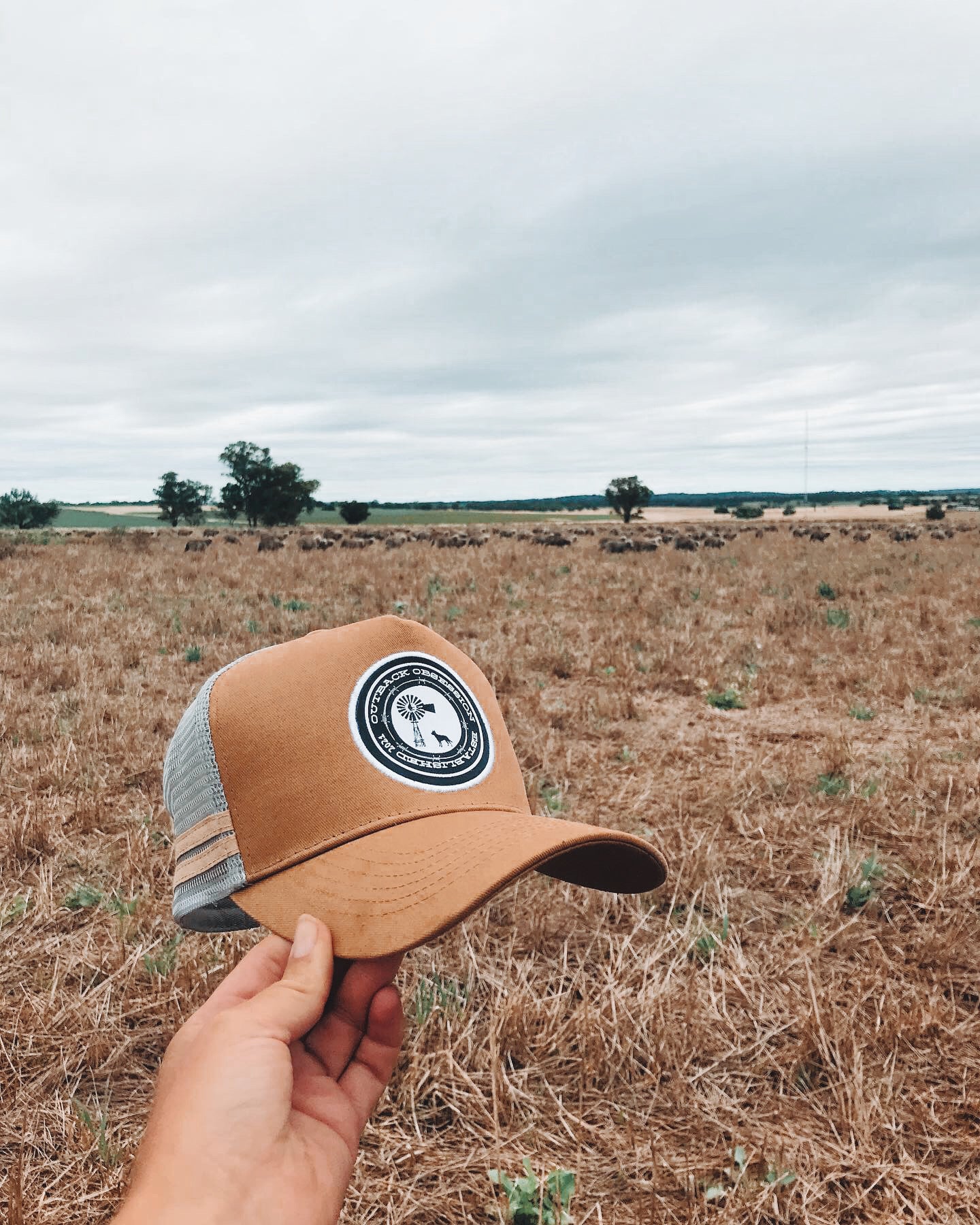 Tan Trucker Caps