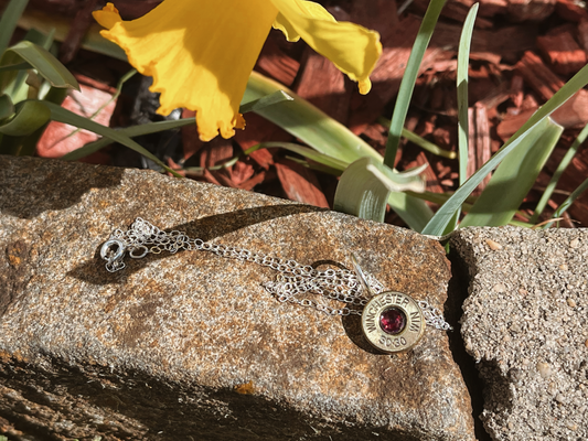 Swarovski Bullet Pendant with sterling silver chain