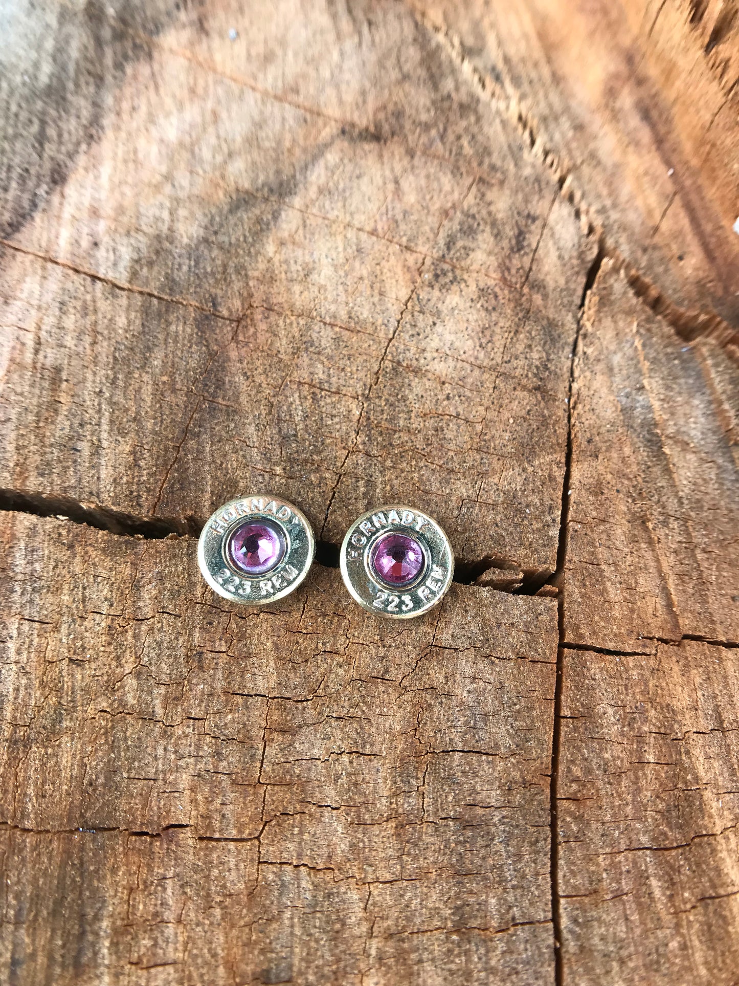 Small Swarovski Bullet Studs