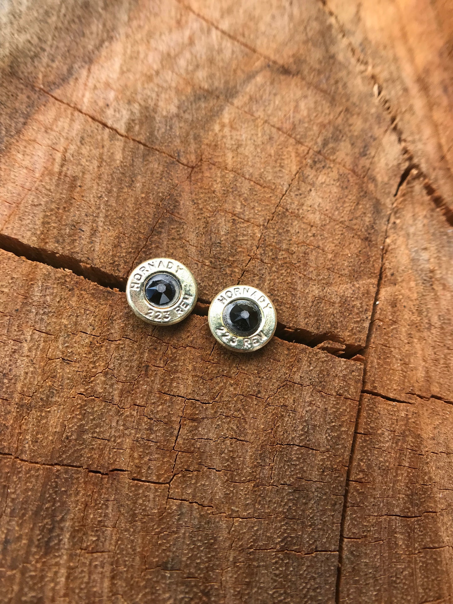 Small Swarovski Bullet Studs